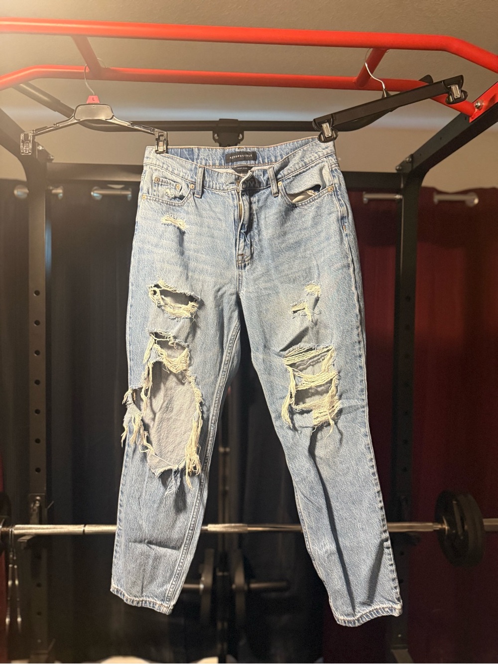 Aeropostale Light Blue Mom Jeans